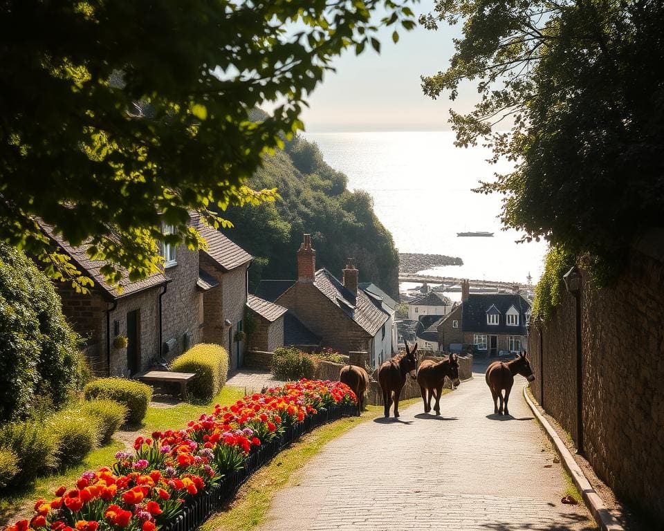 Clovelly village
