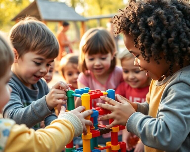 How do kids learn teamwork through play?