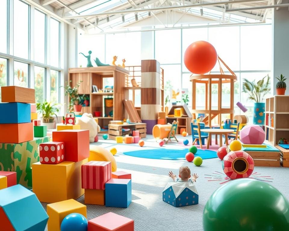 How do you create a creative play environment?