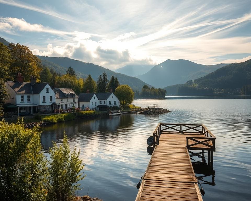 Luss Loch Lomond Picturesque Scotland Luss Loch Lomond Picturesque Scotland