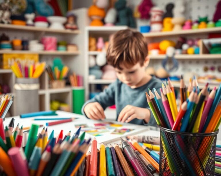 What crafts help kids develop skills?