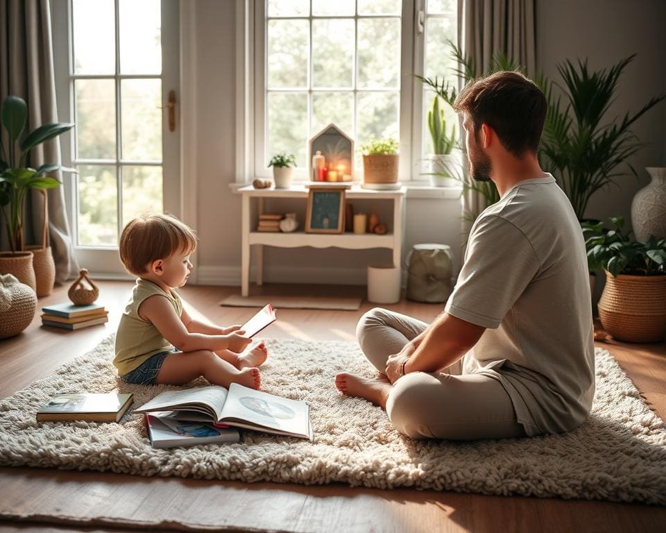 What daily rituals help with parenting?