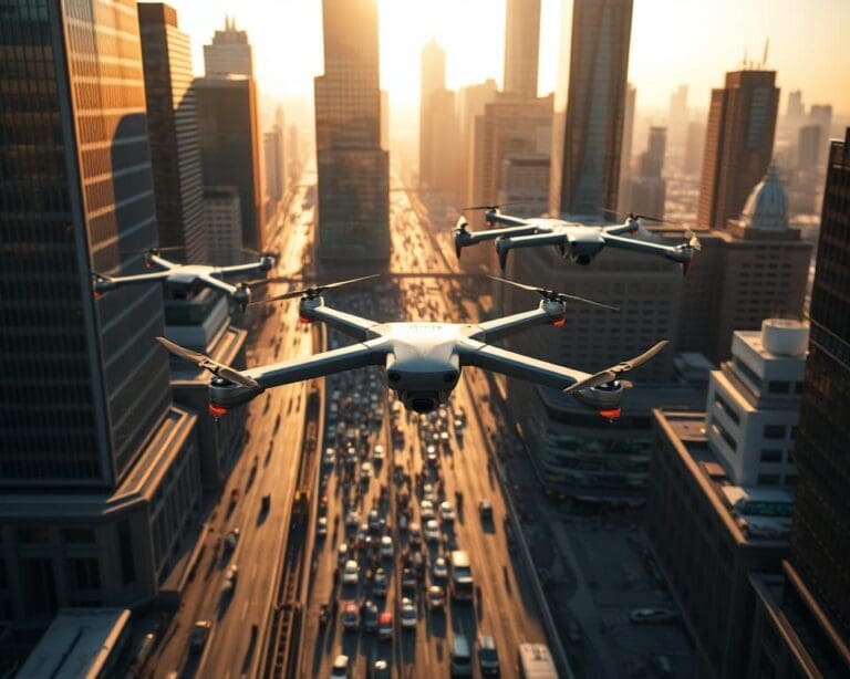 Will drones make urban transportation faster?