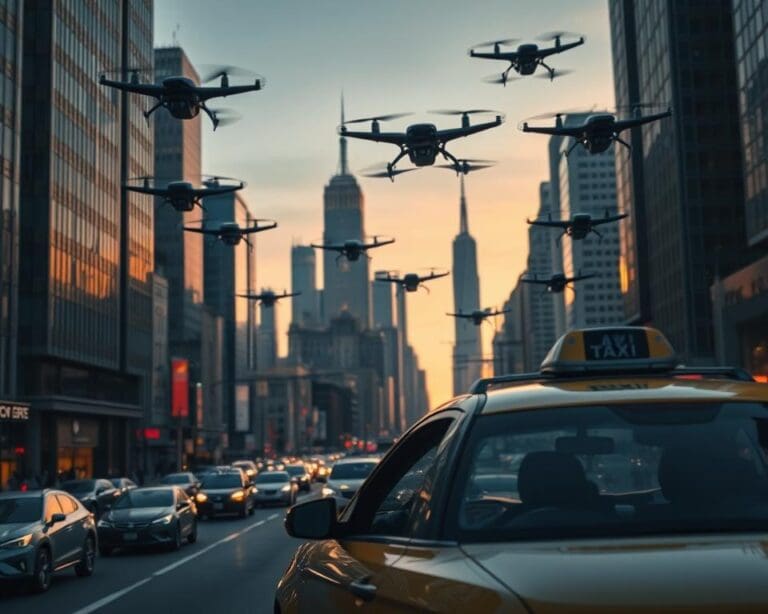 Will drones soon replace traditional taxis?