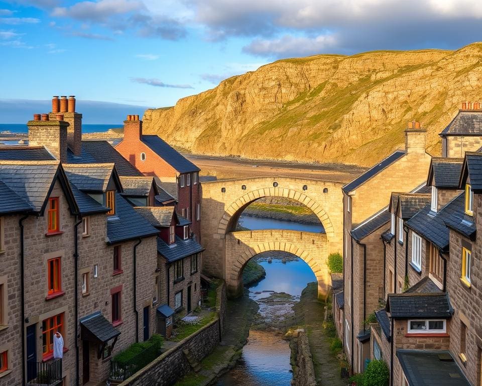 unique architecture of Staithes unique architecture of Staithes