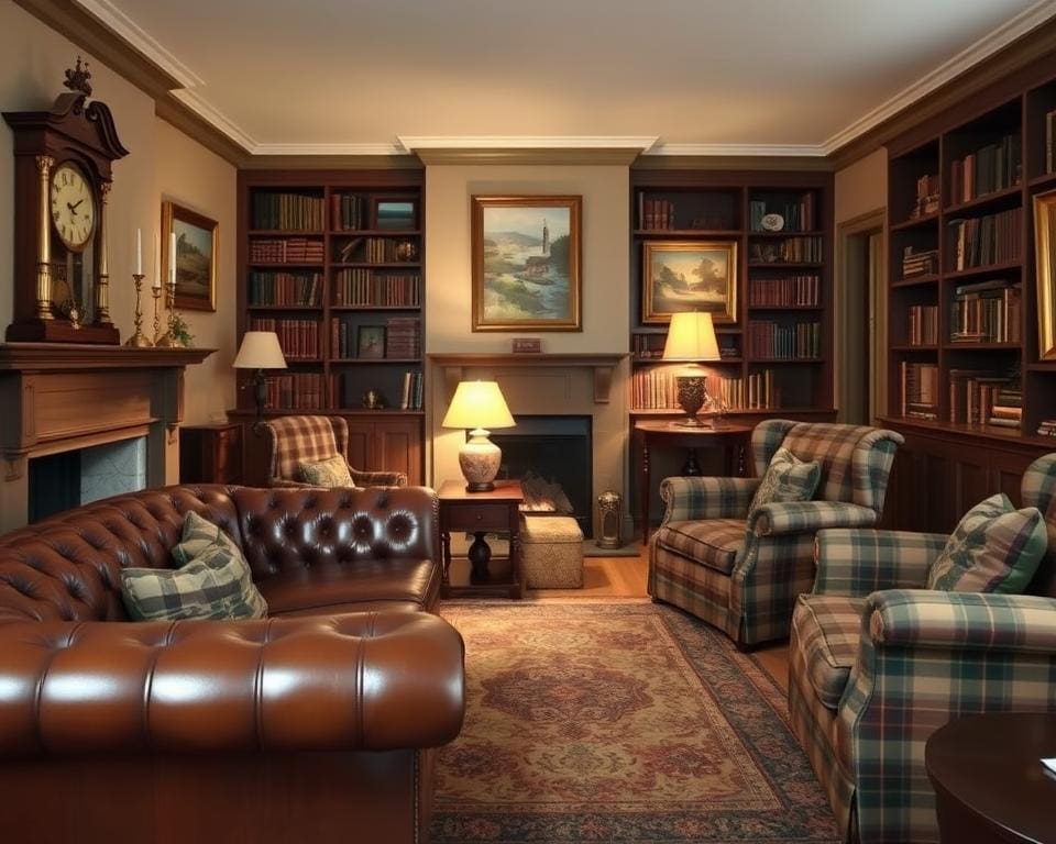British decor showcasing characteristics of British design British decor showcasing characteristics of British design