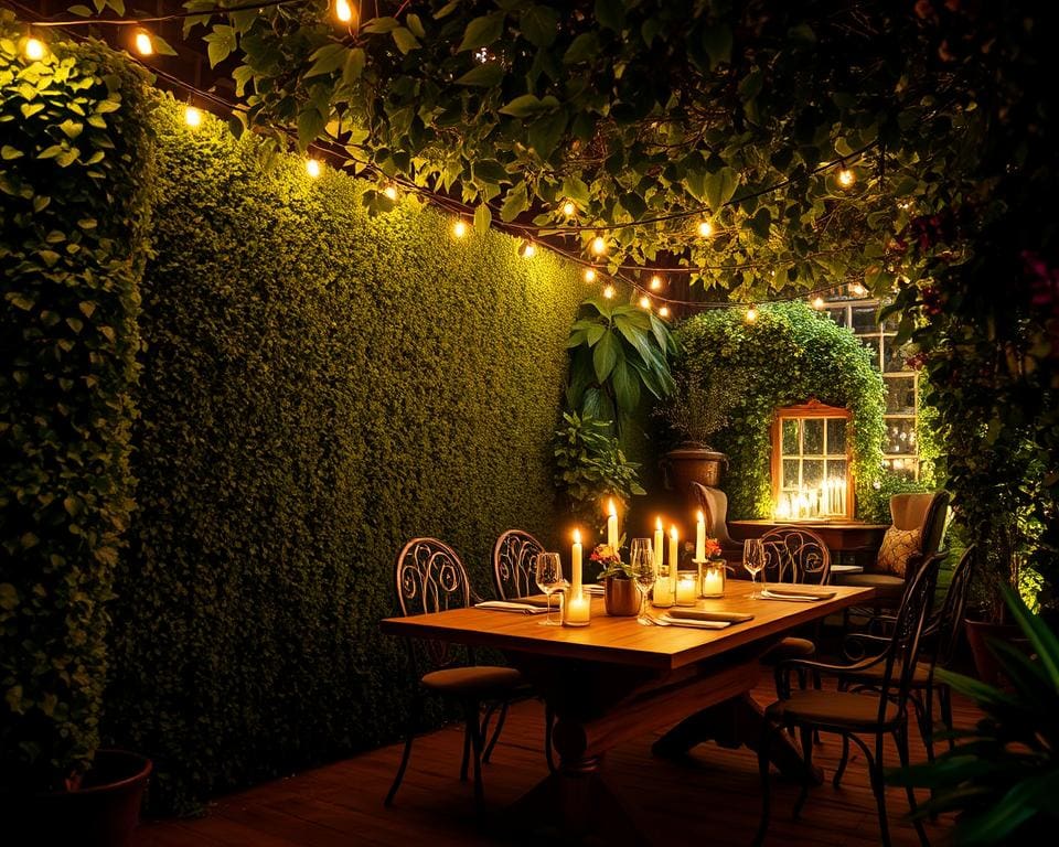 Can you dine in a secret garden in London?