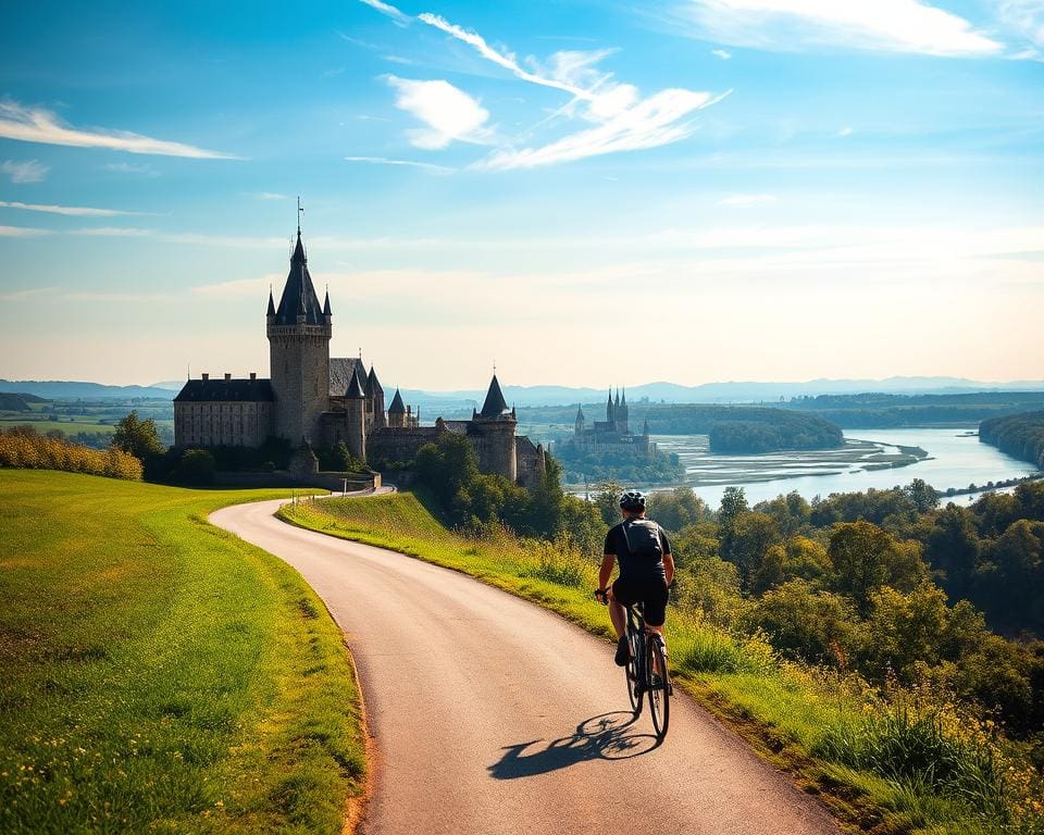 Cycling along the castles of the Loire Valley