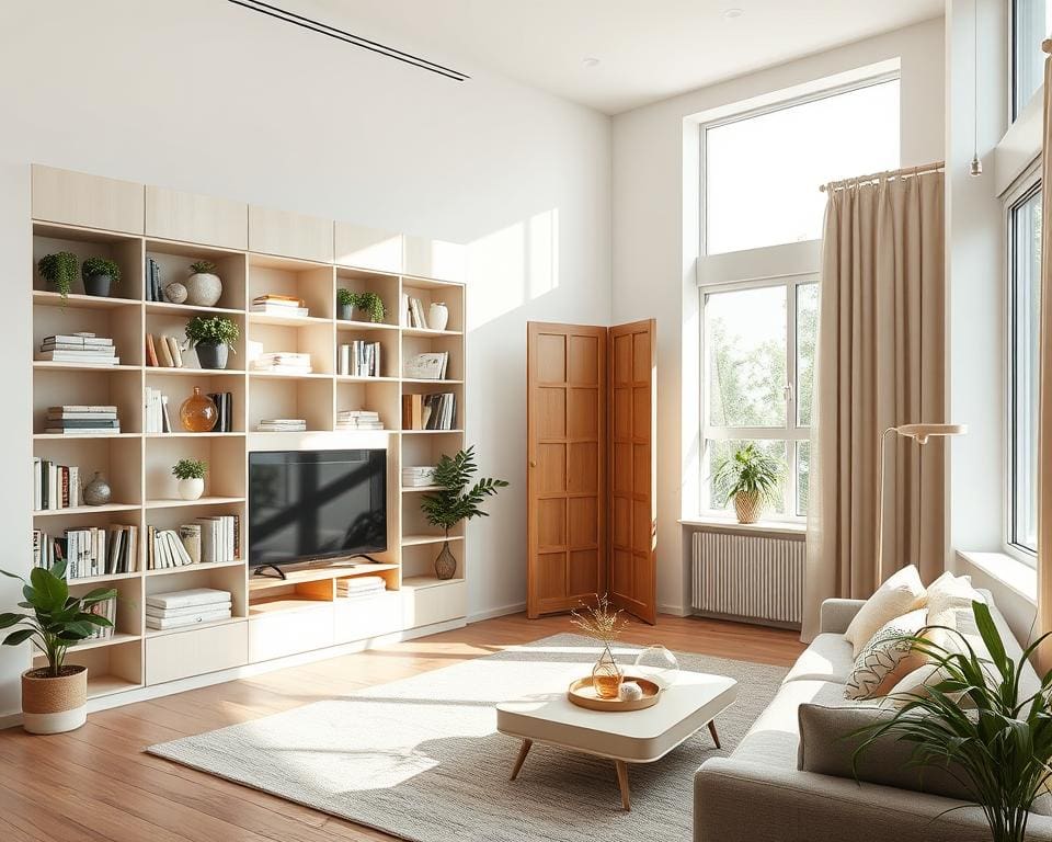 Stunning Hide Clutter Small Spaces image
