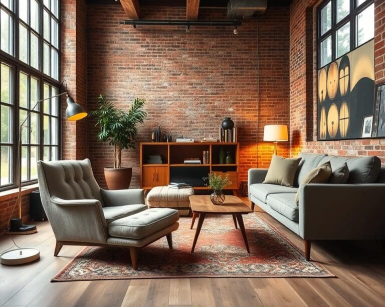 How can you mix vintage with contemporary?