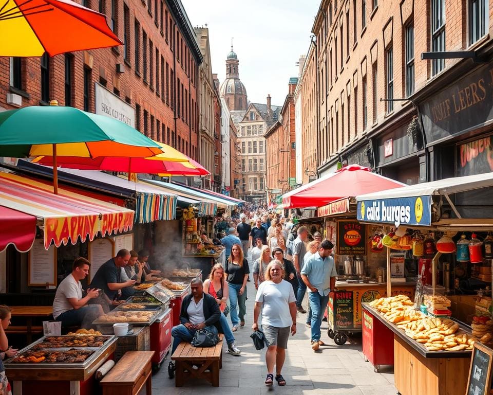 Leeds street food scene Leeds street food scene