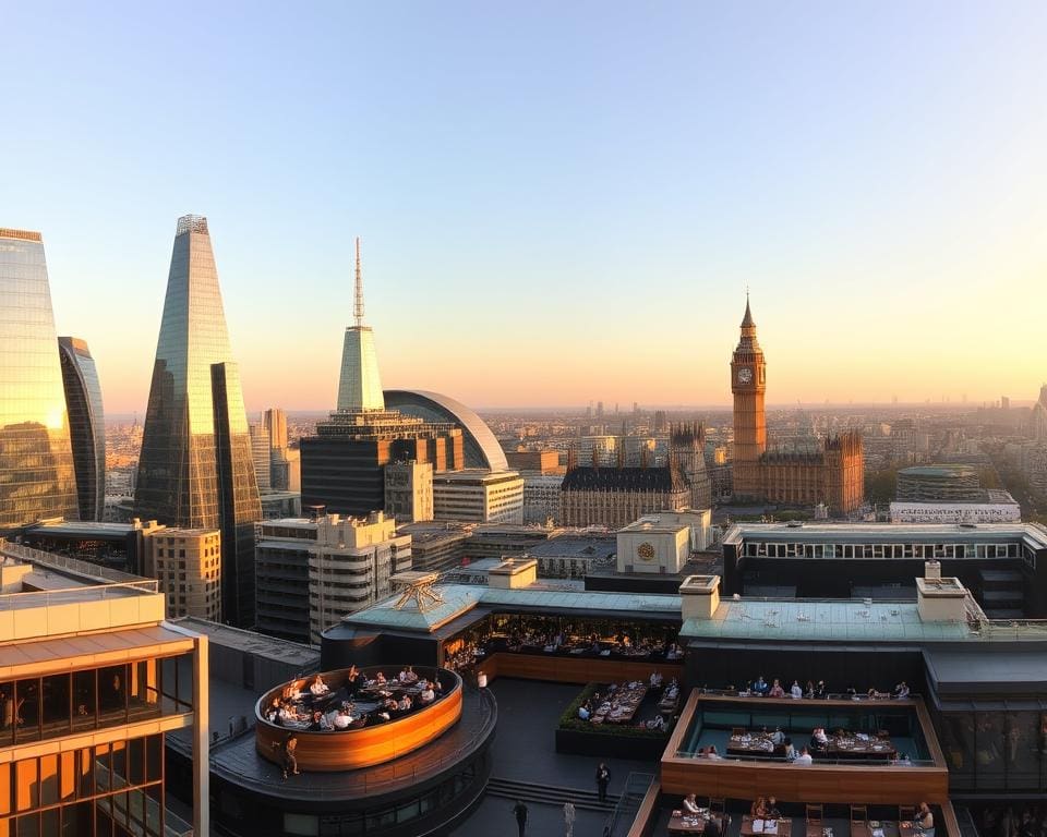 London’s rooftop scene