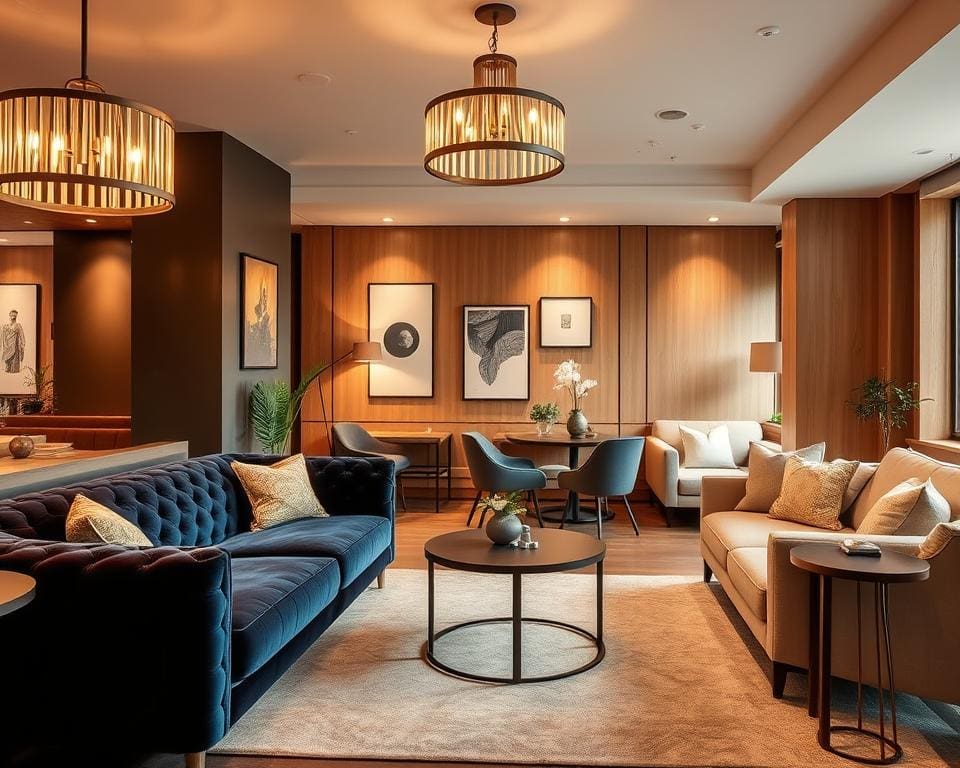 Lounge decor trends in Bold vs neutral decor