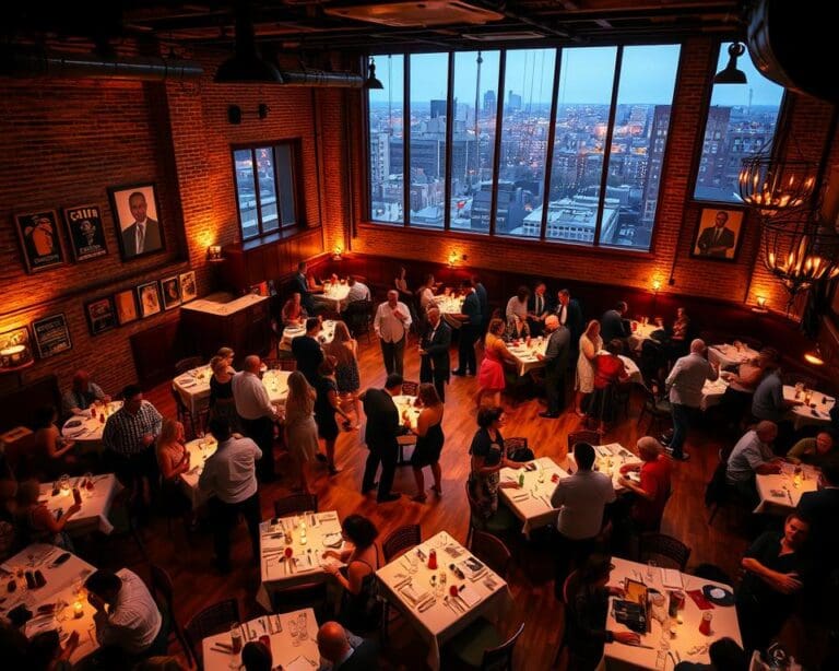 Where can you eat and dance under one roof?