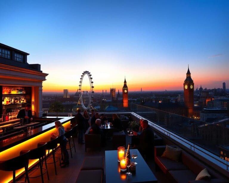 Where’s the best rooftop bar in London?