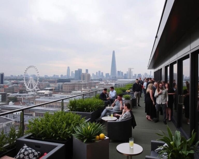 Which club in London has the best rooftop?