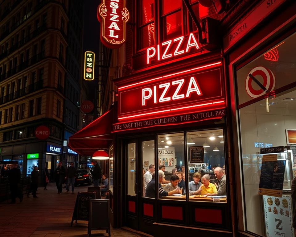 late-night pizza restaurants London