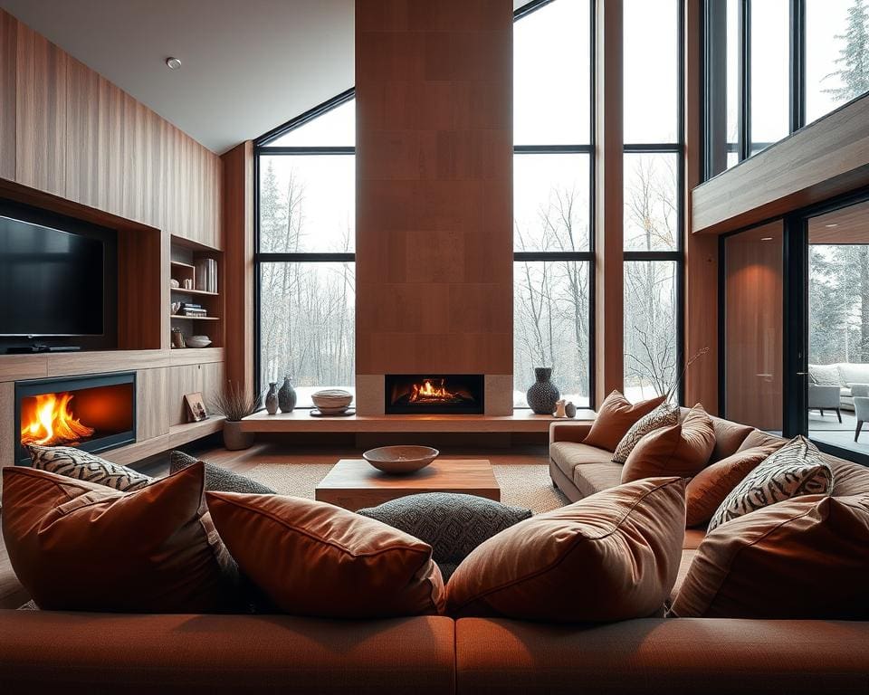 modern home design warmth