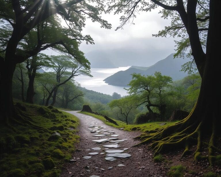 How calming is a rainy stroll in the Lake District?
