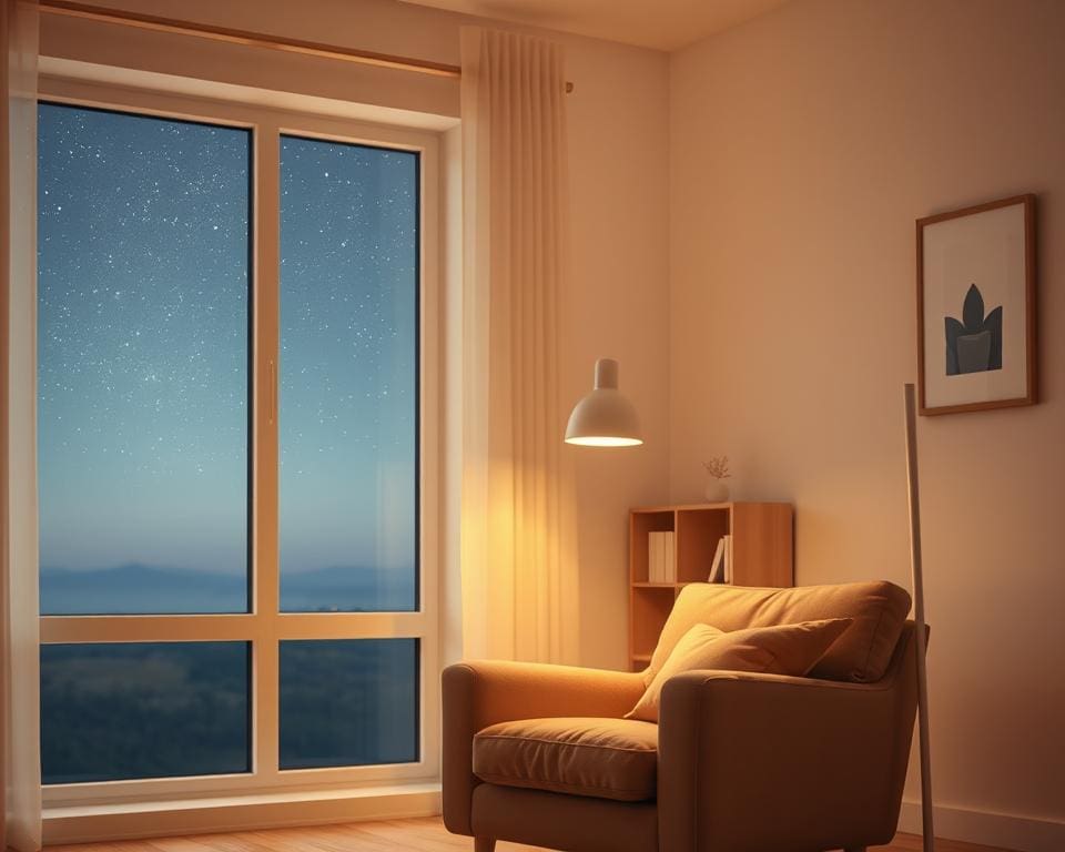 How can you add warmth to a minimalist space?