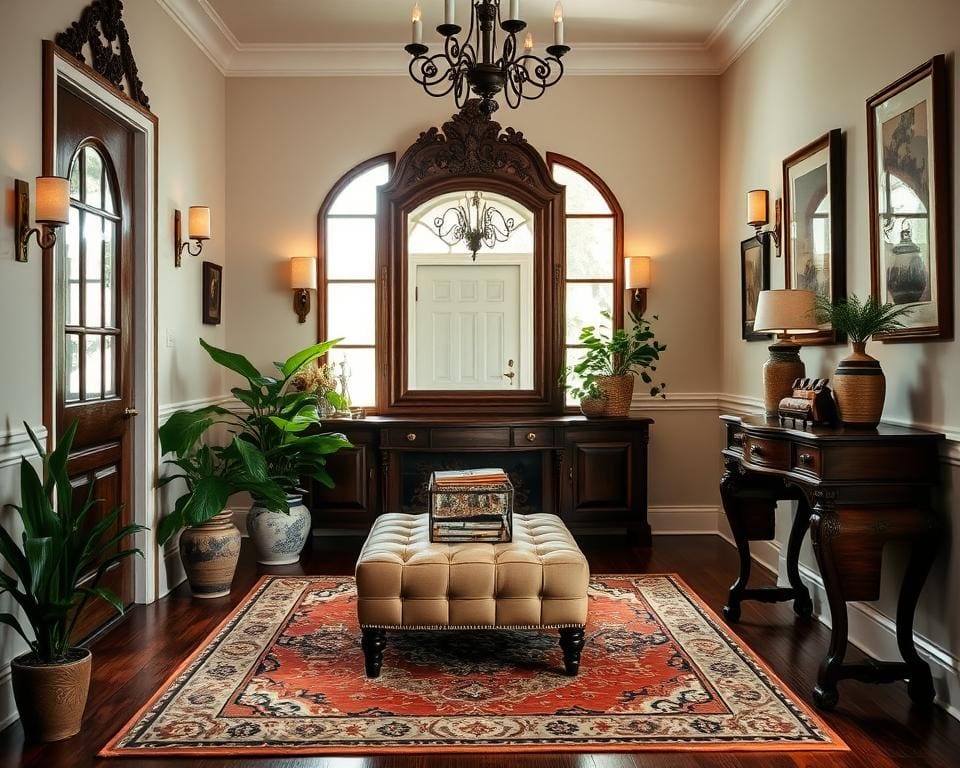 How can you create a warm, inviting entryway? | Supervivo