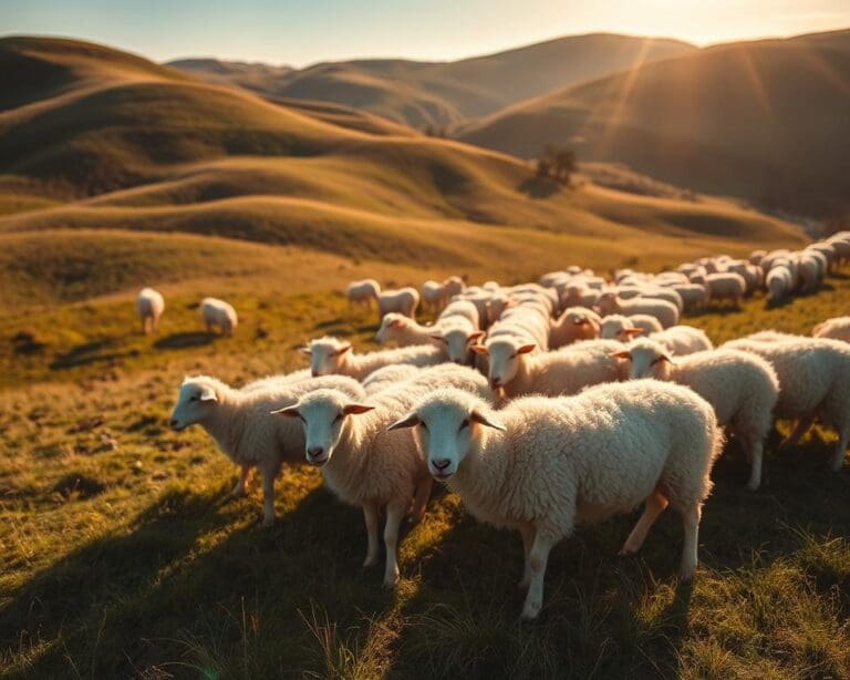 How soothing is the sound of sheep in the hills?