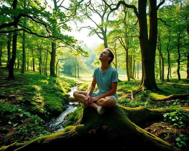 Is forest bathing in the New Forest grounding?