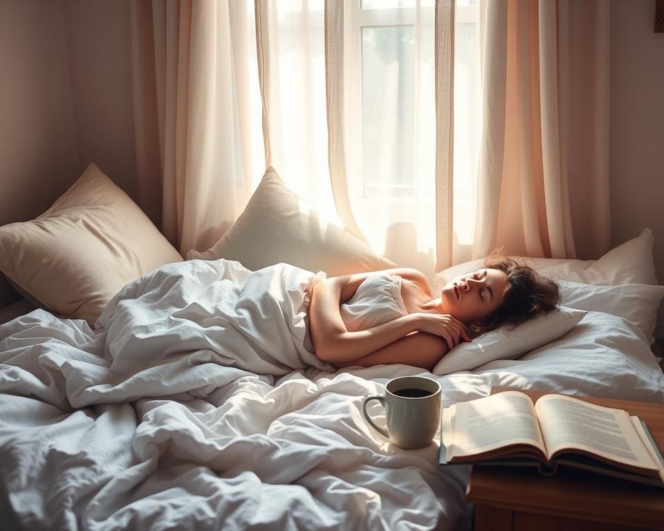 Sunday morning lie-in