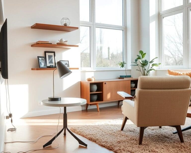 What are stylish ways to hide cables and wires?