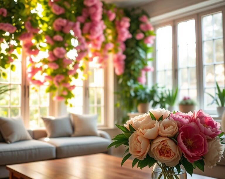 Why do indoor blooms change a room’s energy?