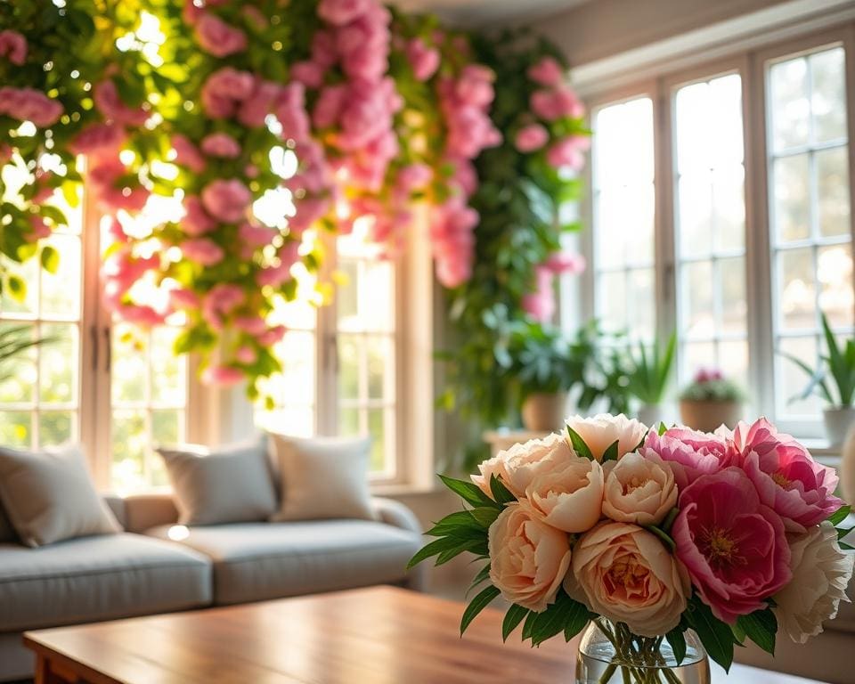 Why do indoor blooms change a room’s energy?