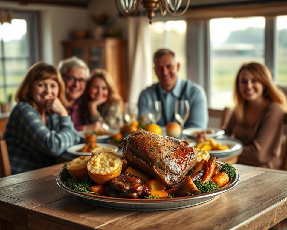 emotional wellbeing and Sunday roast