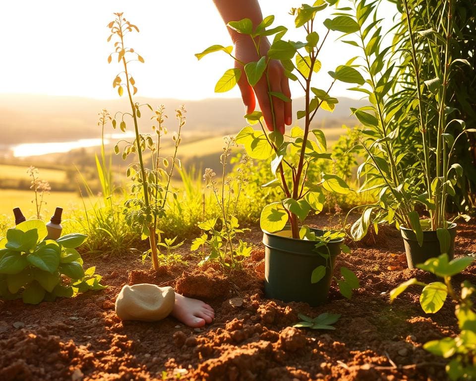 how grounding is watering your plants?