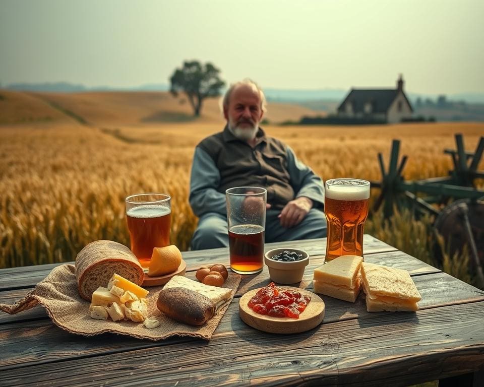 origins of ploughman’s lunch