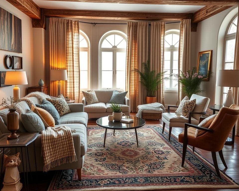 textile textures in room design