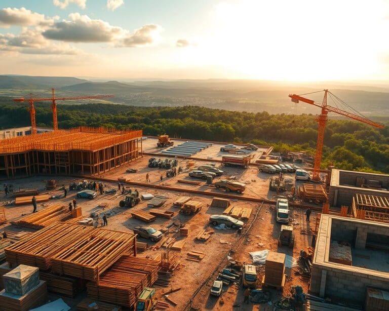 How do you prepare a site for sustainable builds?