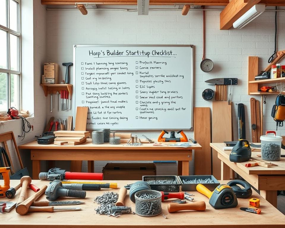 What should be in every builder’s startup checklist?