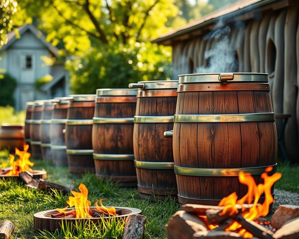BBQ Barrels for summer events Drum BBQ from thebarrelqcompany.com