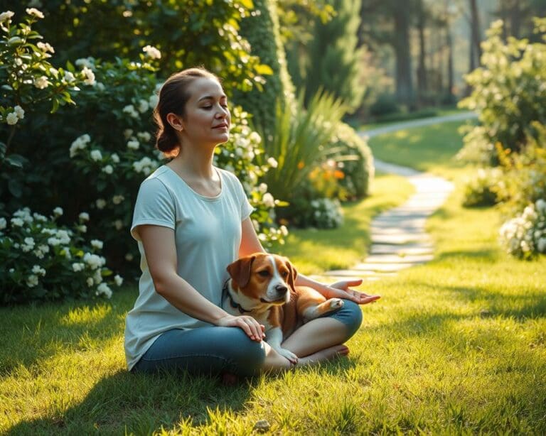 Can a pet help you live more in the present?