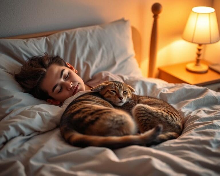Can animal company improve your sleep quality?