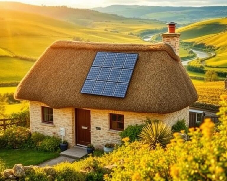 Can you add solar panels to a listed cottage in Devon?