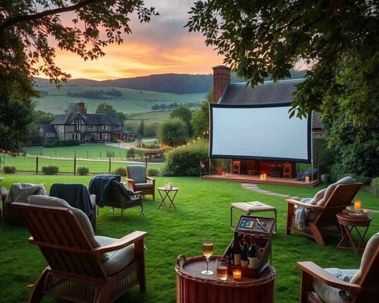 Could You Host a Garden Cinema with British Classics?