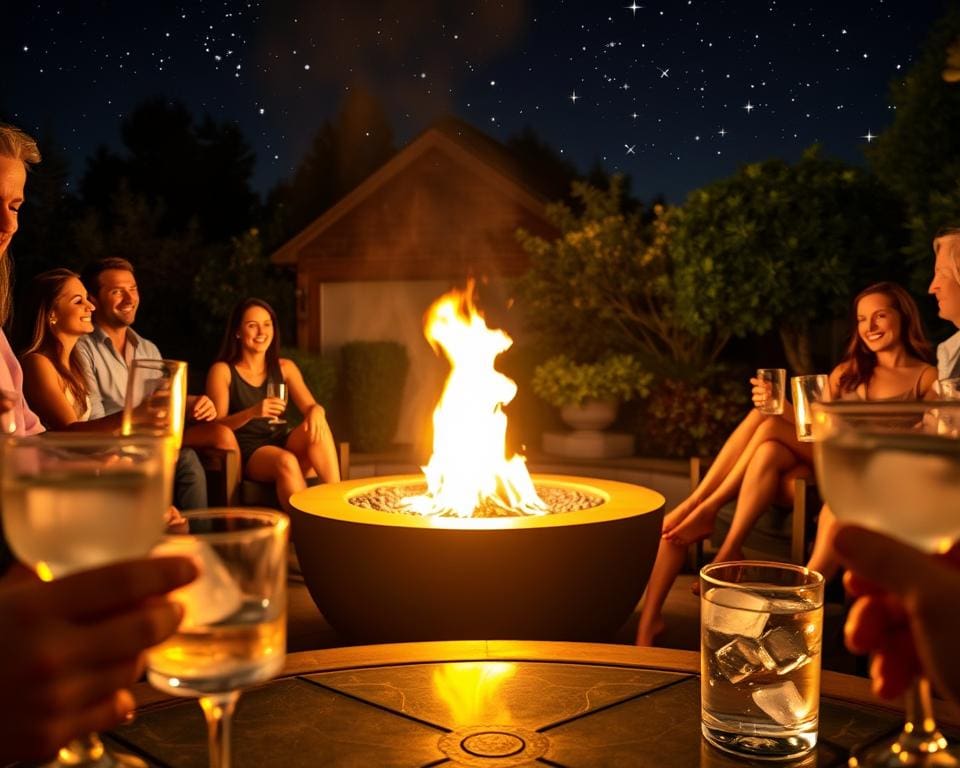Gin and Tonic Gathering at Your Fire Pit Gin and Tonic Gathering at Your Fire Pit