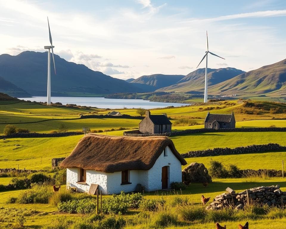 How can you live sustainably in a Scottish croft?