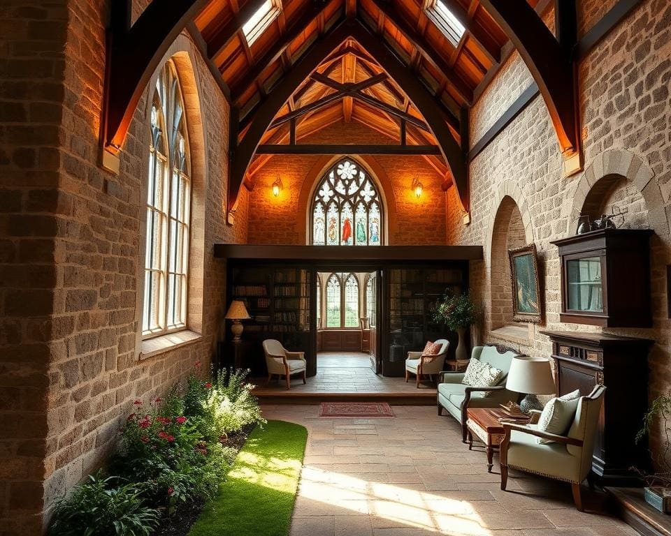How do you convert old churches into homes in England?