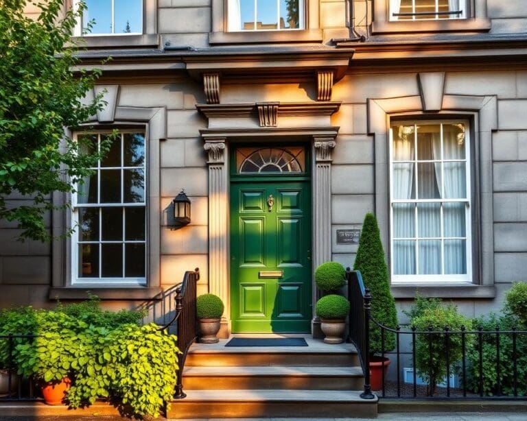 How do you restore a Georgian terrace in Edinburgh?