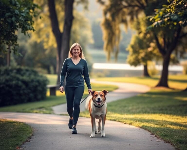 How does a walk with your dog clear your mind?