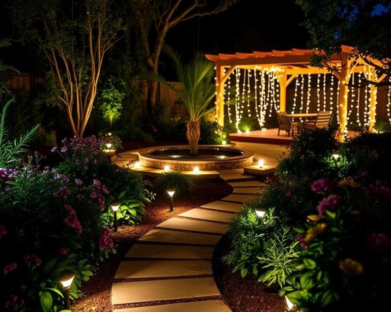 What are the best smart gadgets for garden lighting?