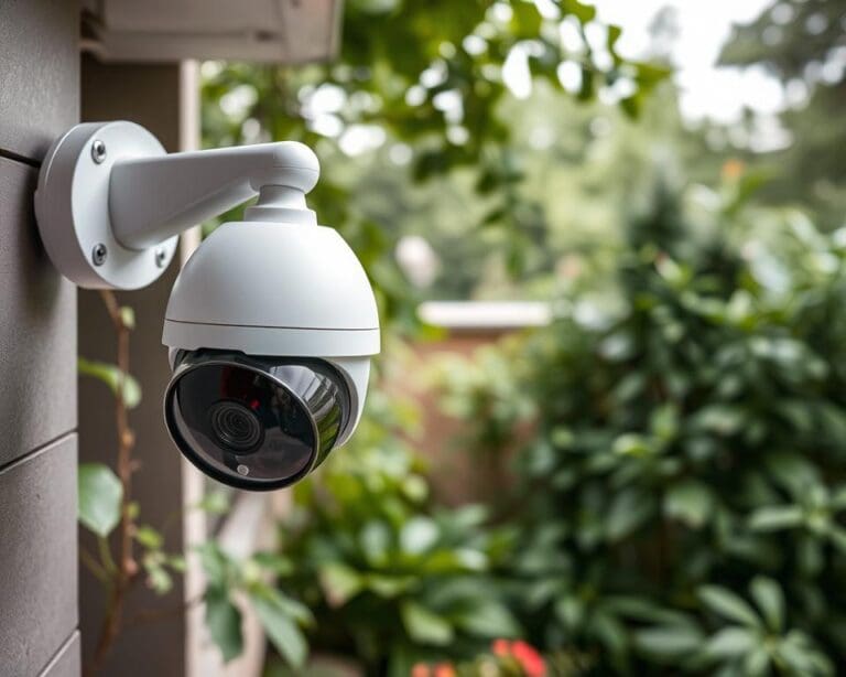 What is the benefit of a weatherproof outdoor camera?