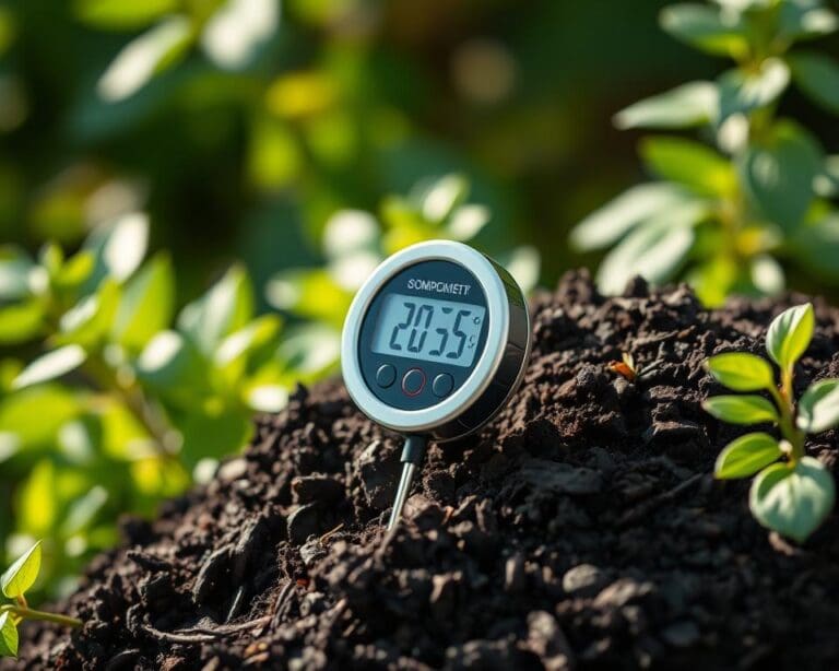 What’s the best way to track compost temperature?